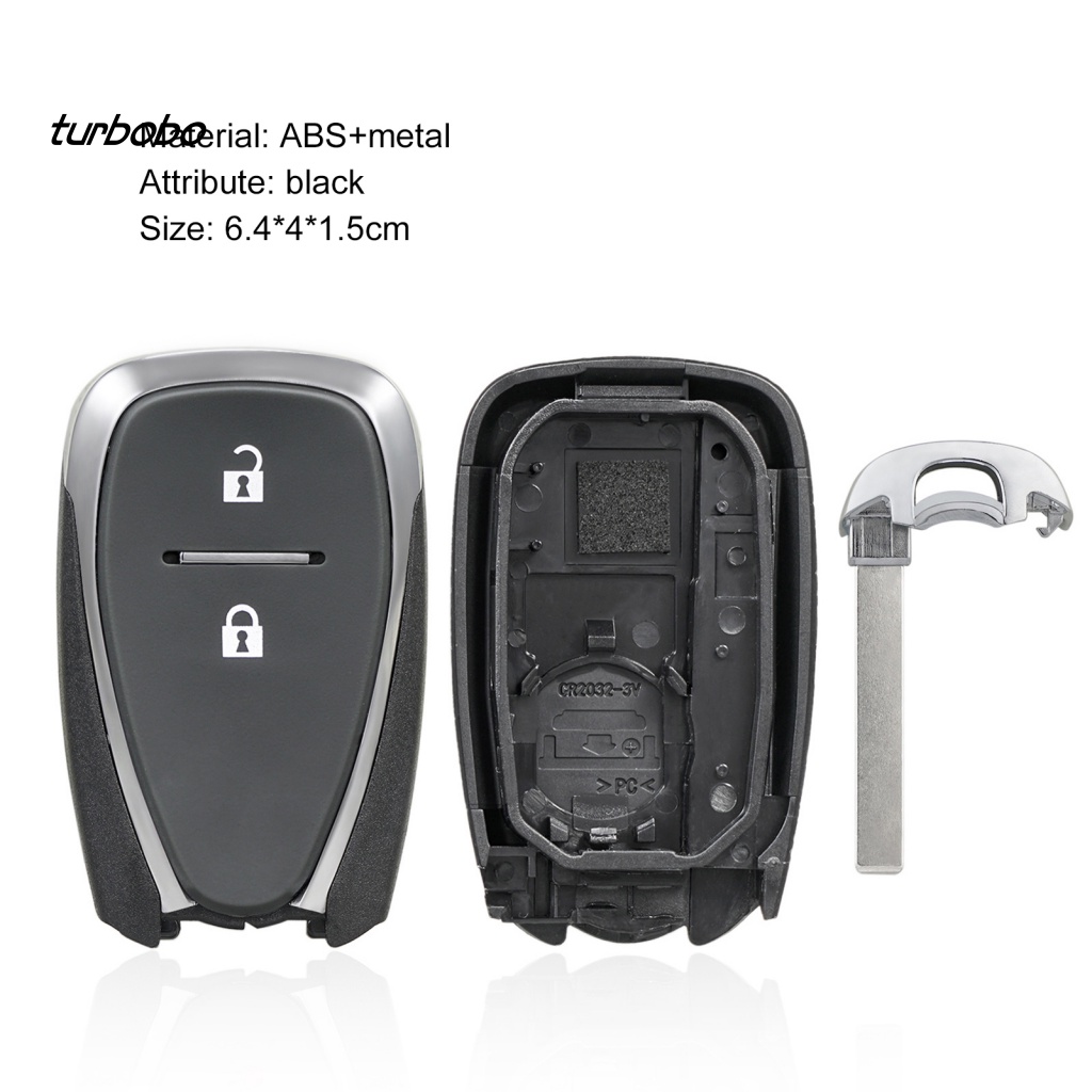 Vỏ Chìa Khóa Điều Khiển Xe Hơi 2 Nút B184 Độ Nhạy Cao Thay Thế Chuyên Dụng Cho Chevrolet Cruze 2017-2020