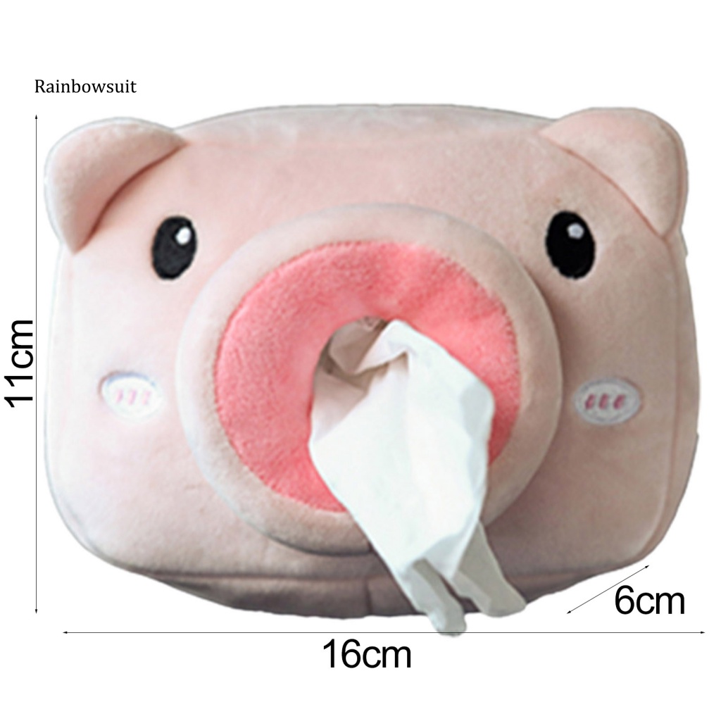 Hộp Đựng Khăn Giấy Có Khóa Kéo Hình Cá Voi / Khủng Long Đáng Yêu Cho Xe Hơi