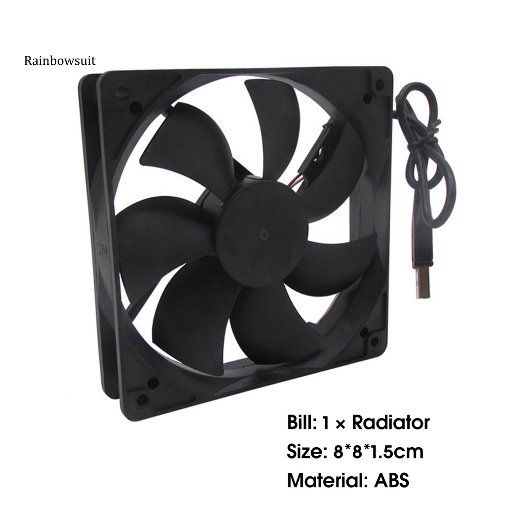 Quạt Tản Nhiệt Làm Mát Cho Máy Tính 12025 12cm 5V USB