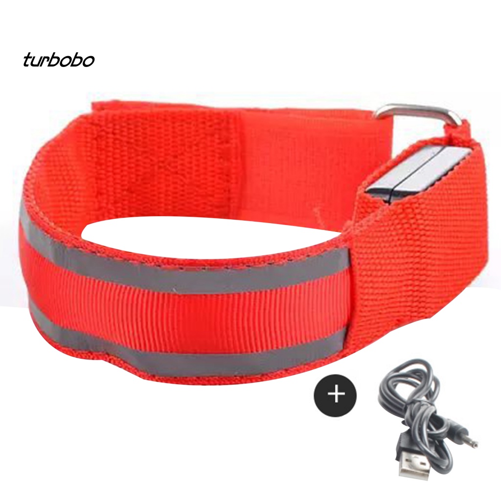 Vòng Đeo Cánh Tay Chạy Bộ Có Đèn LED Phản Quang Tiện Dụng