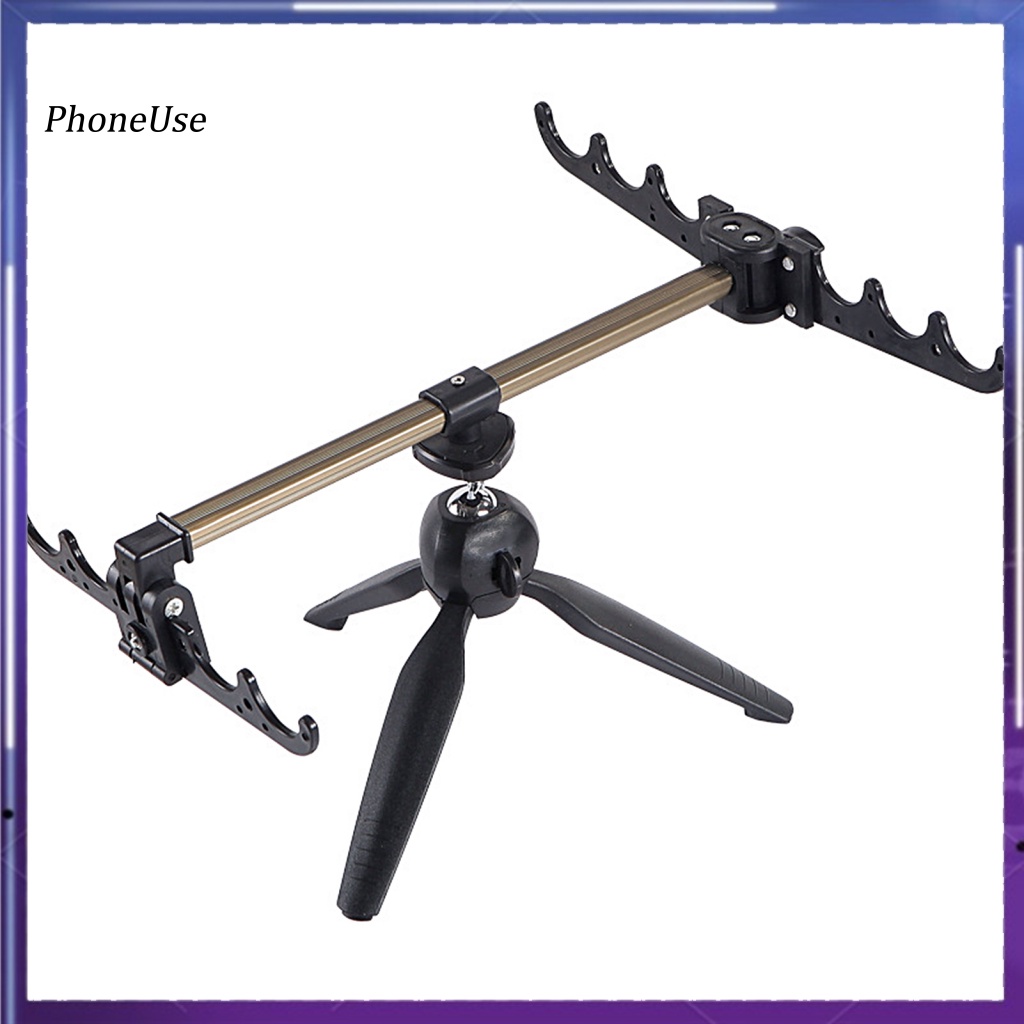 Giá Đỡ Cần Câu Cá Bằng Da PU Có Thể Điều Chỉnh Tiện Dụng