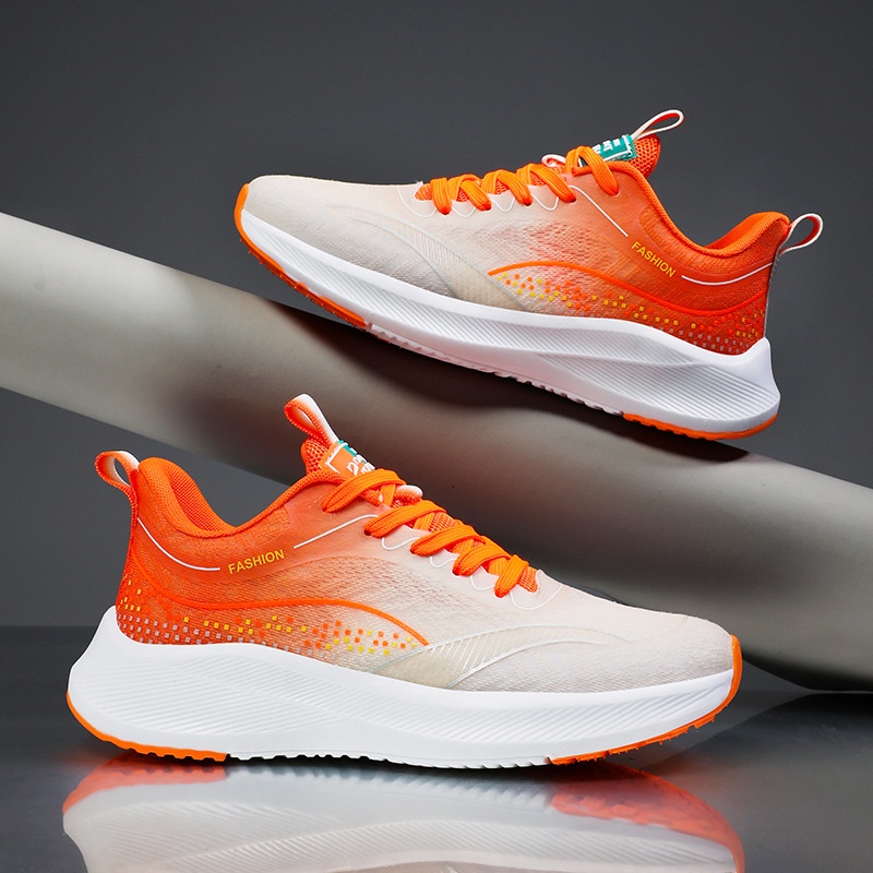 Giày Thể Thao Phối Lưới Thời Trang Mùa Hè Phong Cách Hàn Quốc Cho Nam Và Nữ Size 36-44