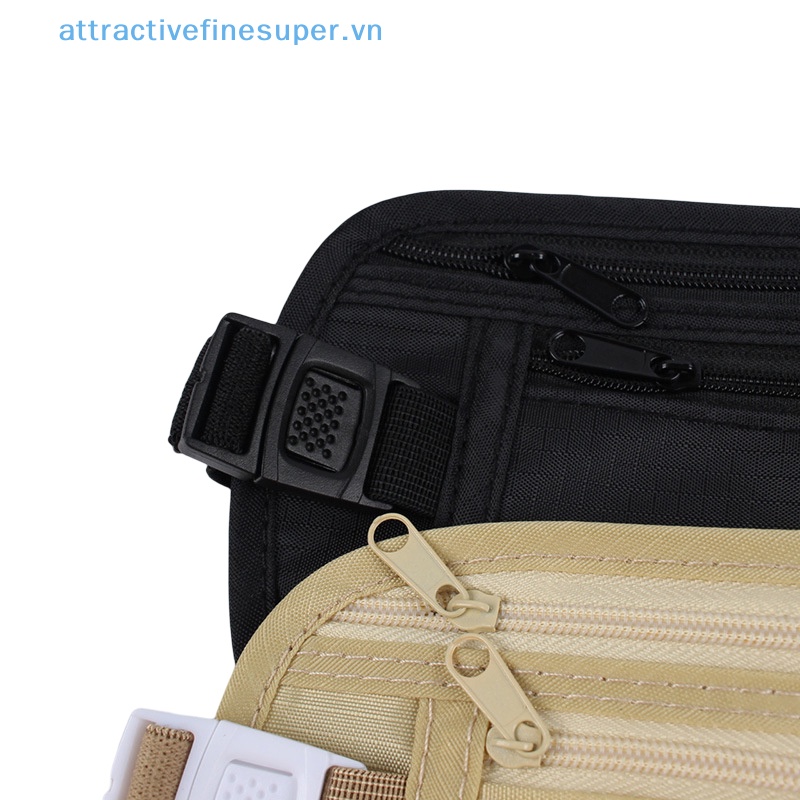 Afs Túi Đeo Thắt Lưng Đựng Tiền / Hộ Chiếu Đa Năng Dùng Khi Đi Du Lịch