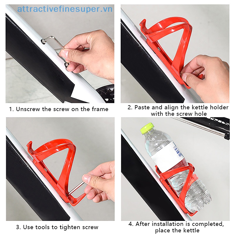 Giá Đỡ Chai Nước Gắn Xe Đạp Leo Núi Tiện Lợi