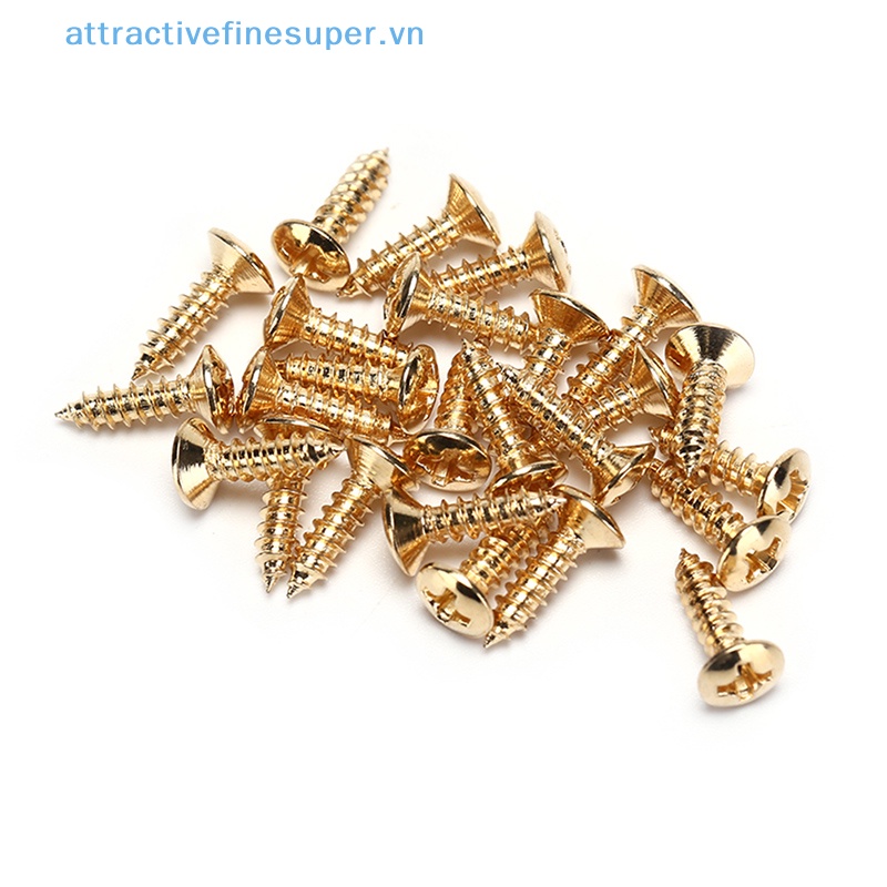 Set 25 Ốc Vít 3mm Cho Miếng Gảy Đàn Guitar Điện