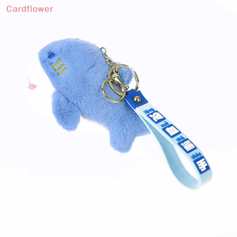 Móc Khóa Hình Cá Mập Nhồi Bông Đáng Yêu Mới