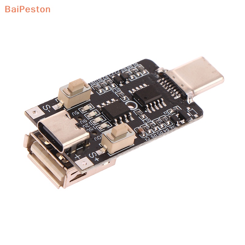 Mô Đun Sạc Nhanh 100W 5A USB Type-C USB 5V 9V 12V 15V PD2.0 3.0 Kích Hoạt Sạc Nhanh