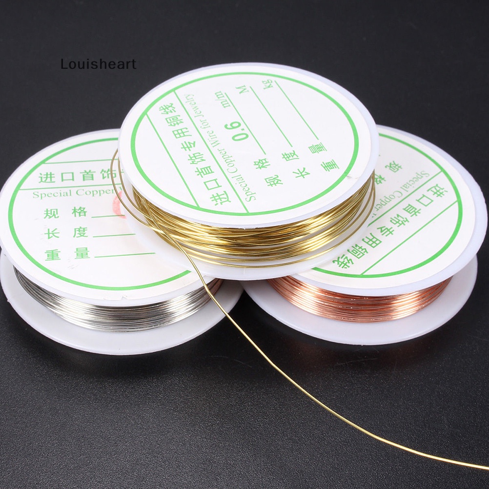 Hạt Xâu Chuỗi Làm Trang Sức Mạ Đồng 0.3 / 0.4 / 0.6 / 0.8mm