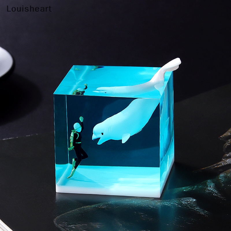 Khuôn Làm Trang Sức Hình Phong Cảnh Louisheart 3D Bằng Nhựa Resin Mini