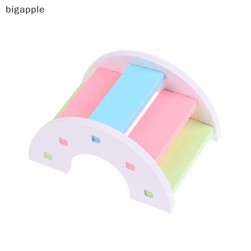 Đồ Chơi Ngậm Cắn Bằng Gỗ Nhiều Màu Sắc Siêu Thú Vị Dành Cho Chuột Hamster