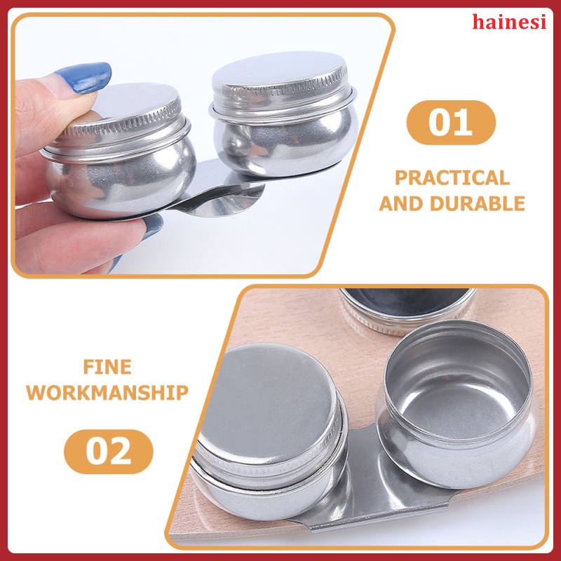 Cốc Kim Loại Đựng Màu Sơn Dầu Khoáng Tiện Dụng