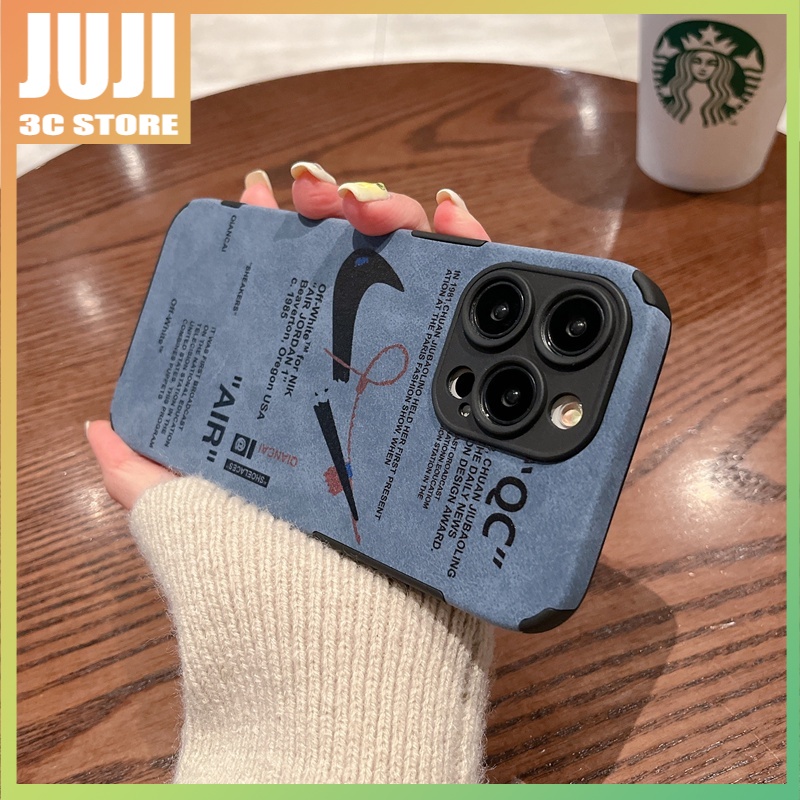 Ốp Điện Thoại Mềm Chống Rơi Họa Tiết Thương Hiệu Thời Trang Thể Thao Cho IPhone 14 13 12 11 Pro X XS MAX XR 7 8 Plus