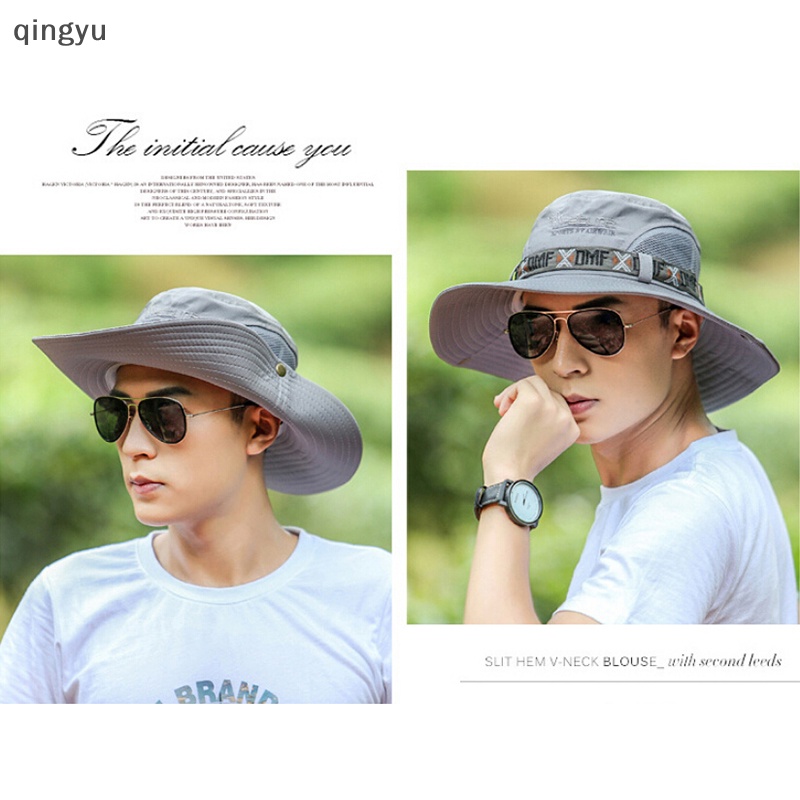 Mũ Rộng Vành Chống Nắng Thiết Kế Mới Thời Trang Mùa Hè Dành Cho Nam