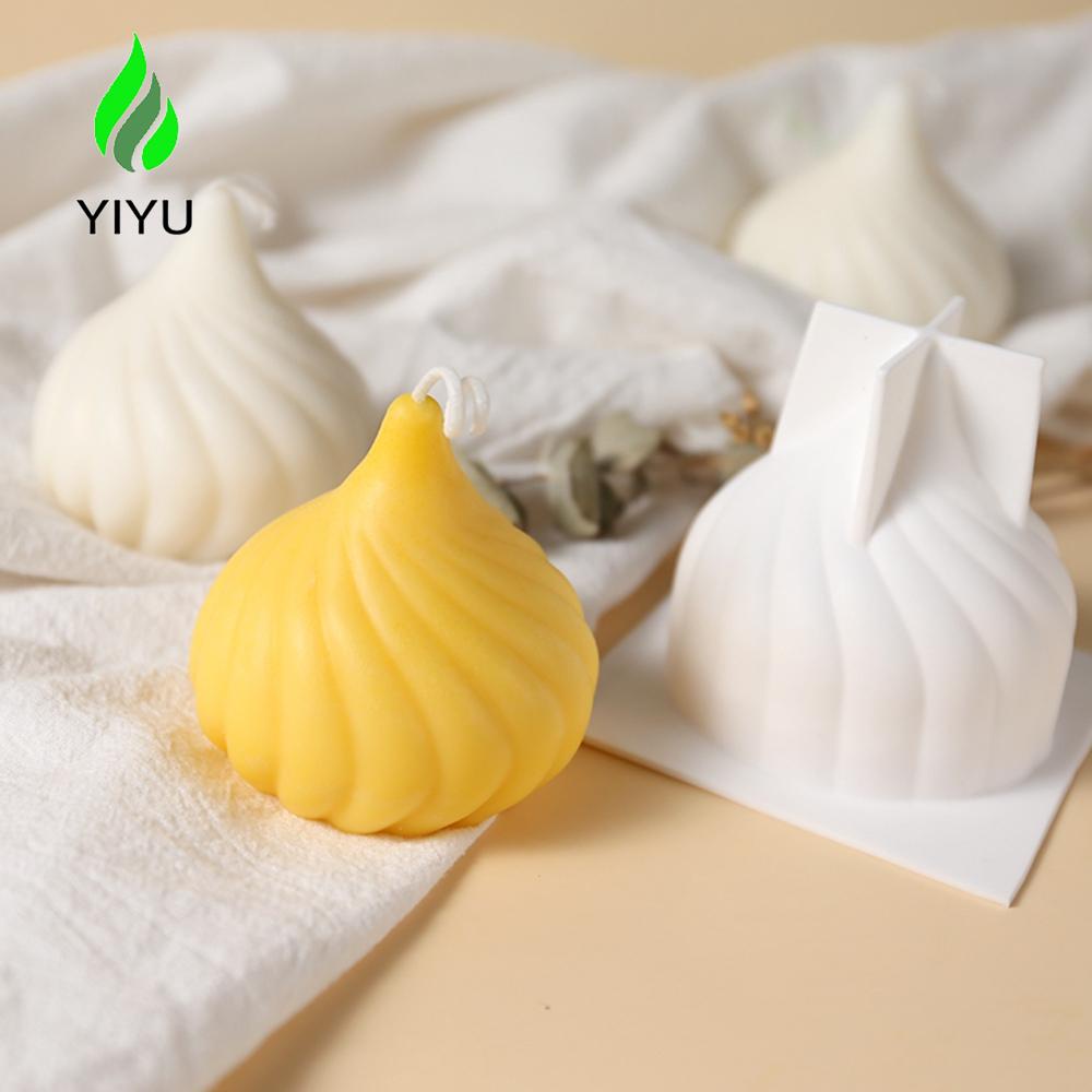 YIYU Khuôn Làm Nến Thơm Hình Hành Tây 3D Bằng Silicone
