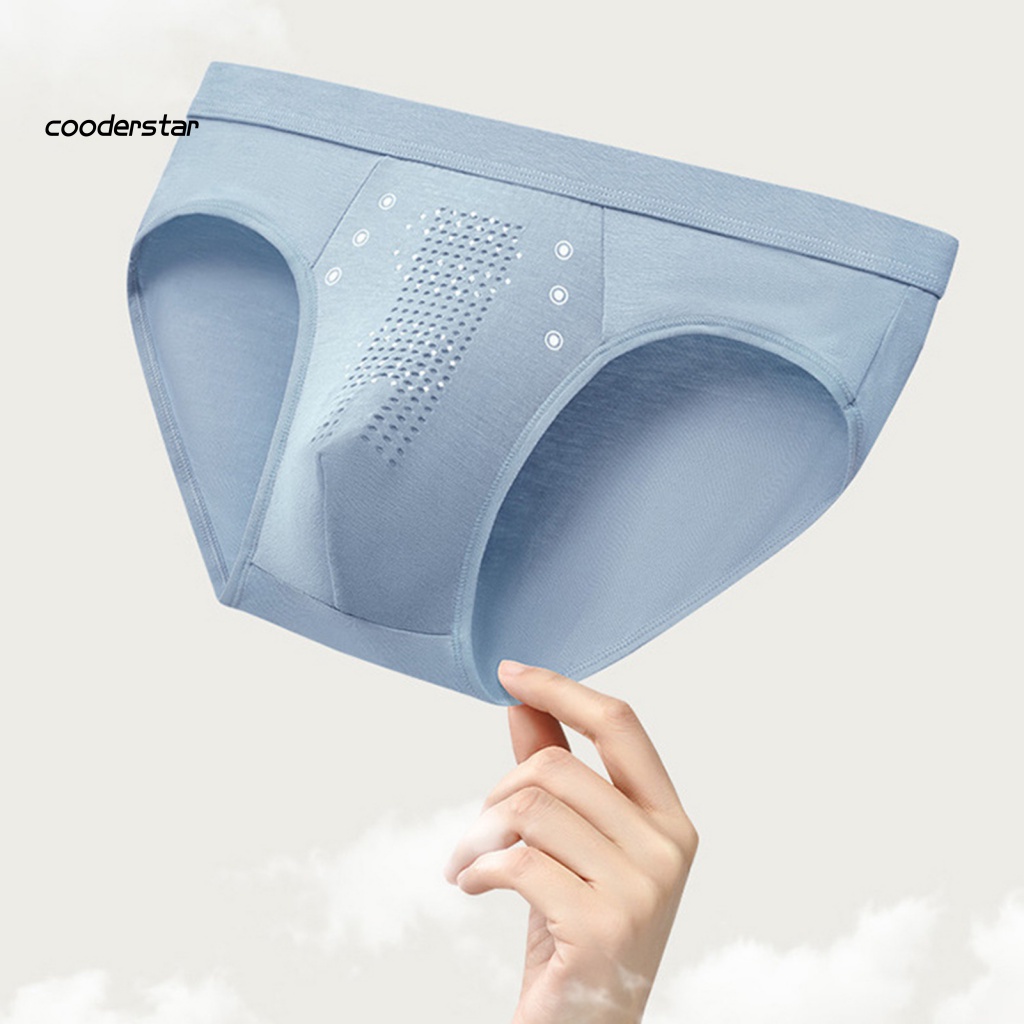 Quần Lót Nam Co Giãn Tốt Thoáng Khí Lưng Thấp Màu Trơn Plus Size