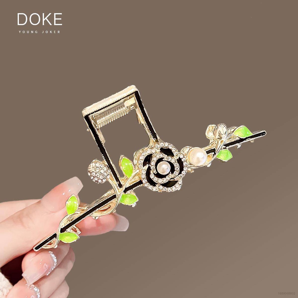 Kẹp Tóc Nữ Hình Chiếc Lá Màu Vàng Thời Trang