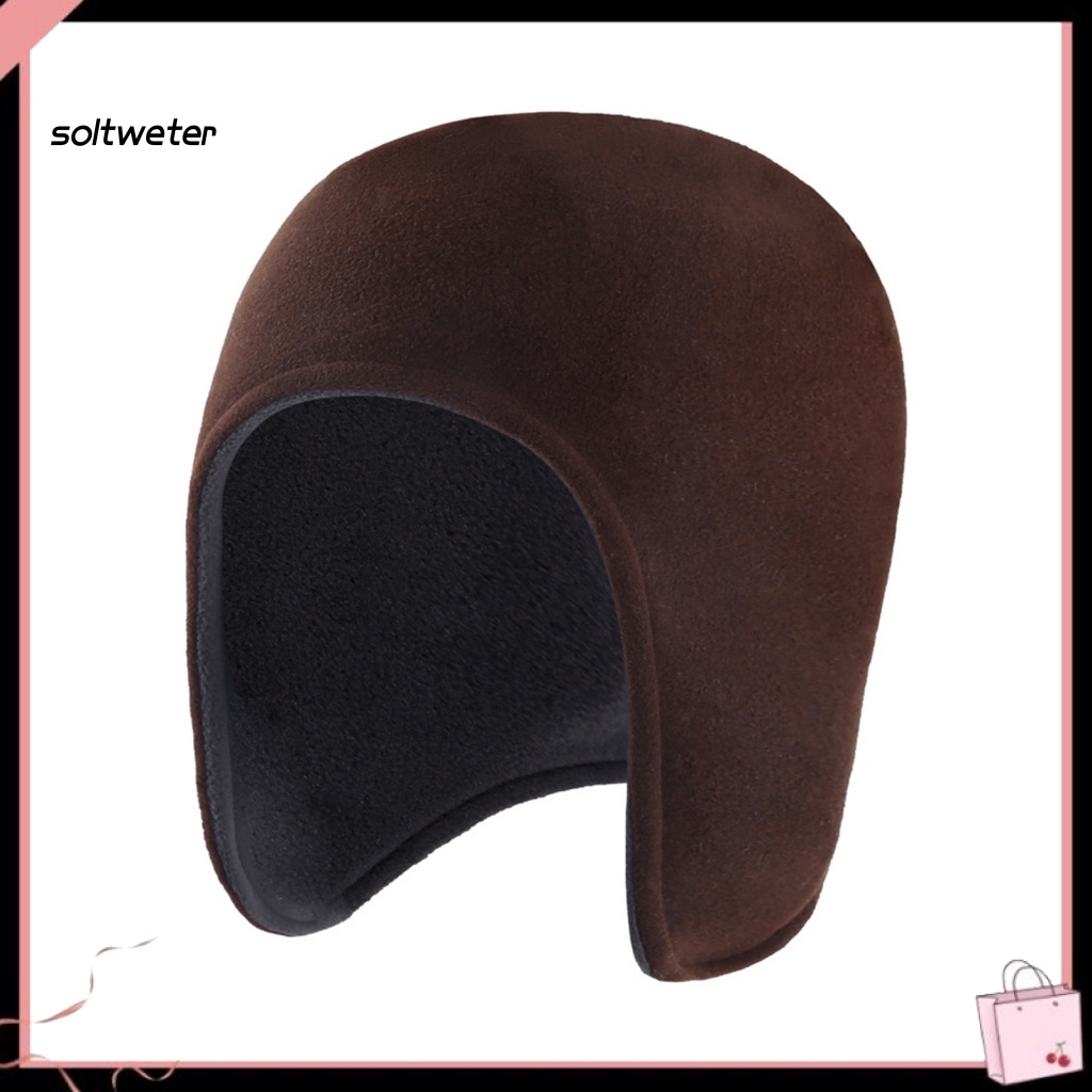 Mũ Lông Cừu Màu Trơn Giữ Ấm Mùa Đông Thoáng Khí Thoải Mái Có Khóa Nút Cho Nam Và Nữ