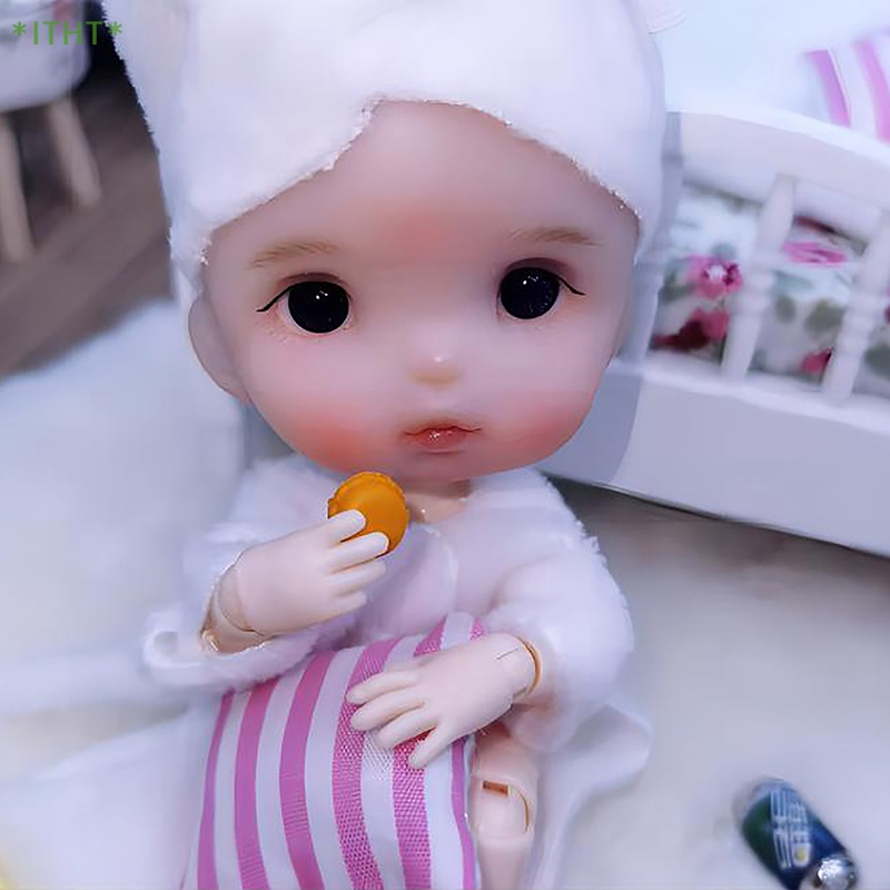 1 Set Bánh Macaron Màu Kẹo 1: 12 / 1: 6 Trang Trí Nhà Búp Bê Mới