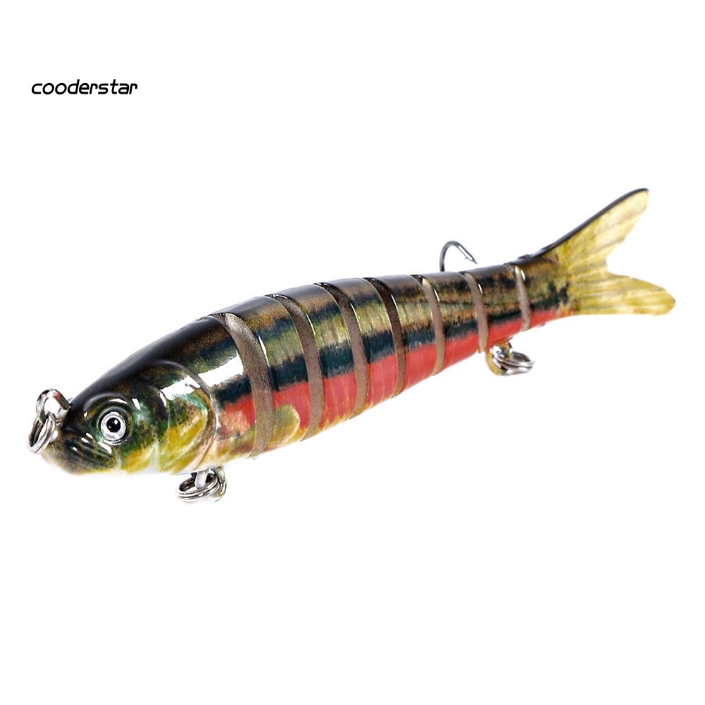 Mồi Câu Cá Giả Cứng Nhiều Khớp Nối 10cm 11g