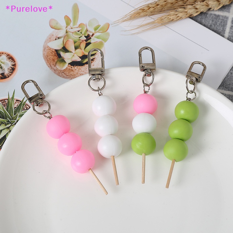 Dây Móc Khóa Quả Cầu Lông Nhiều Màu Sắc Sáng Tạo Mới