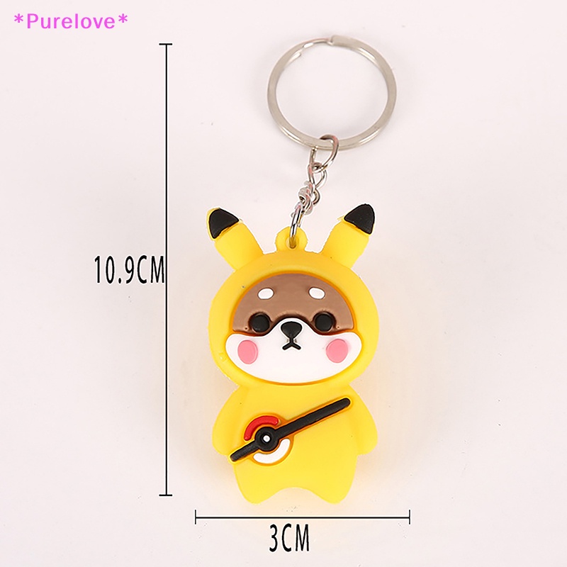 1 Móc Khóa Hình Chú Chó Shiba Inu Dễ Thương Sáng Tạo Mới