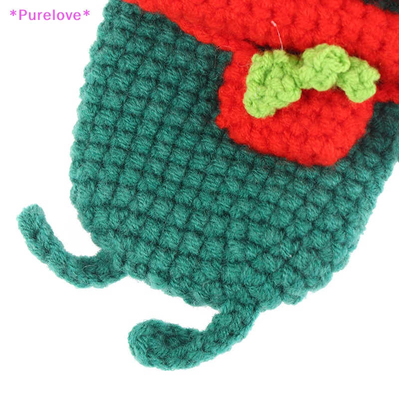 1 Móc Khóa Hình Búp Bê Xúc Xích Đan Len Ngộ Nghĩnh Mới