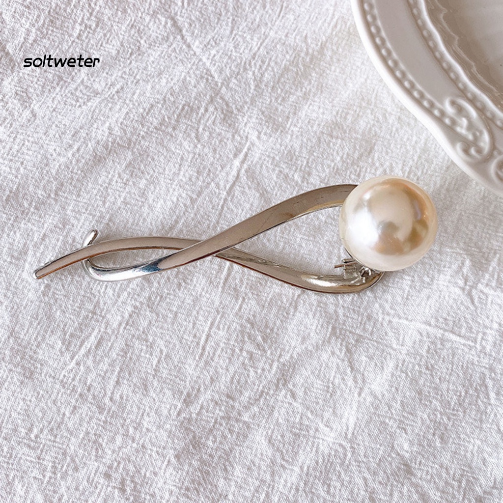 Trâm Cài Tóc Đính Ngọc Trai Nhân Tạo Phong Cách Hàn Quốc