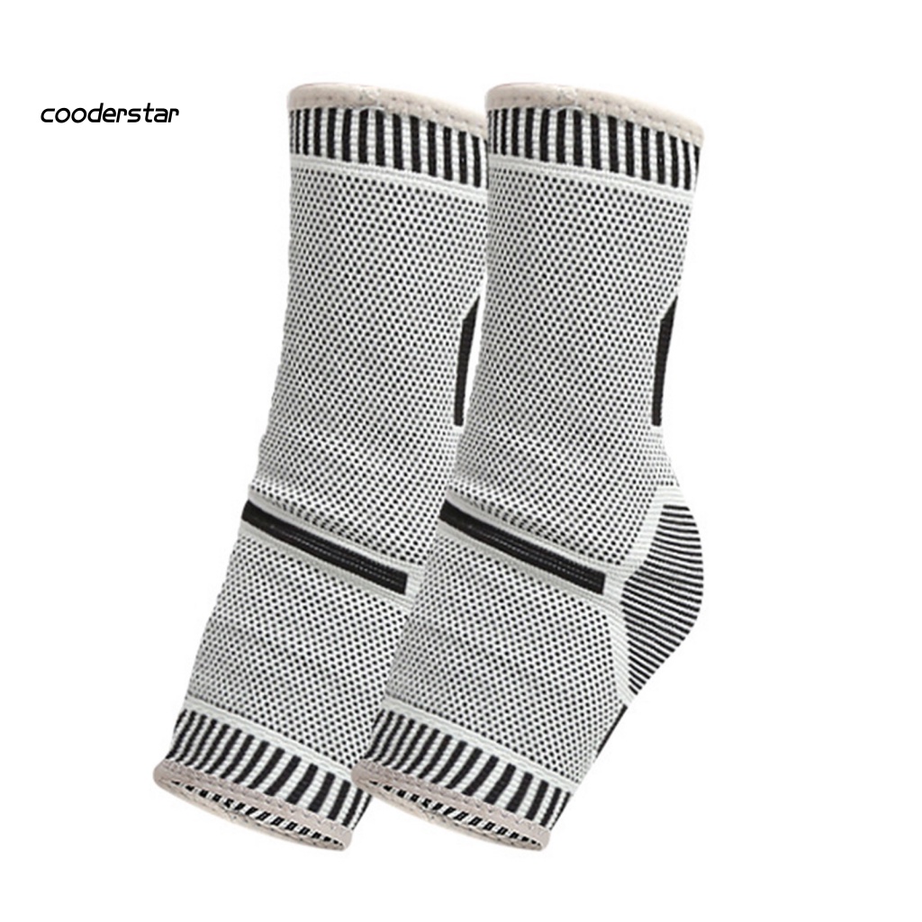 1 Cặp Băng Quấn Mắt Cá Chân Dệt Kim 3D Độ Co Giãn Cao Thoáng Khí Chống Trượt