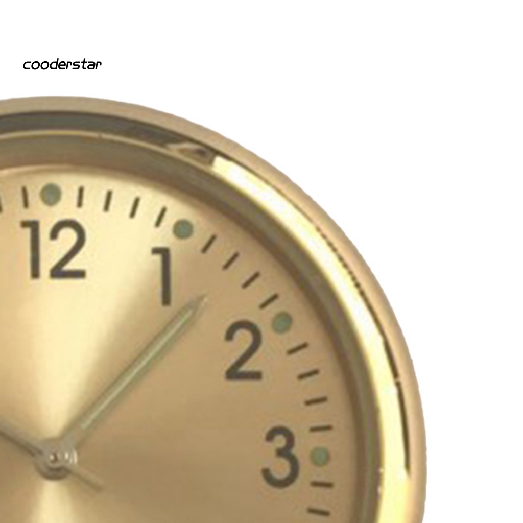 Đồng Hồ Kỹ Thuật Số Mini Tự Dính Dạ Quang Trang Trí Nội Thất Xe Hơi