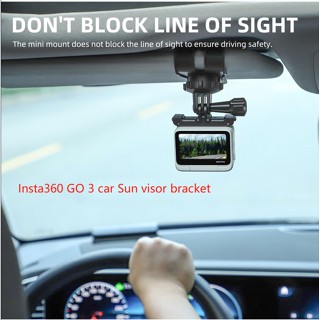  Sunnylife áp dụng cho DJI OSMO Action 5 PRO   Action 4   GOPRO 13   INSTA360 GO 3   INSTA360 X5 X4 giá đỡ tấm che nắng ô tô Kẹp camera hành động 