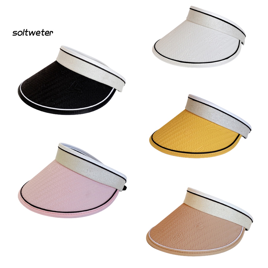 Mũ Chống Nắng Mùa Hè Vành Dài Không Trơn Có Thể Điều Chỉnh Cho Nữ