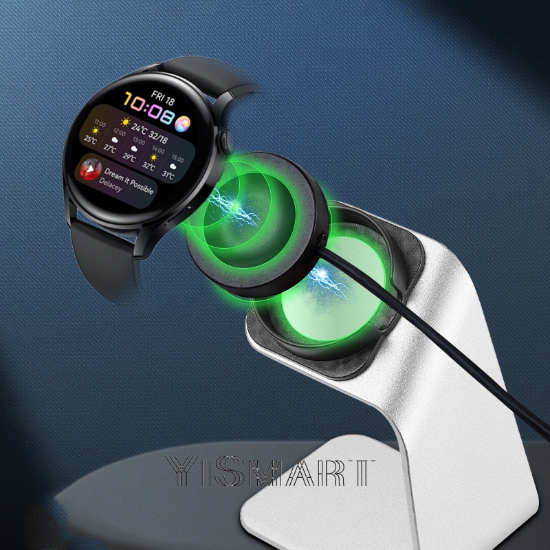 Đế Sạc Đứng Có Dây Cáp Dành Cho Đồng Hồ Huawei Watch 4 3 pro / GT3 pro / GT Huawei Watch Ultimate / GT 2 pro / Buds