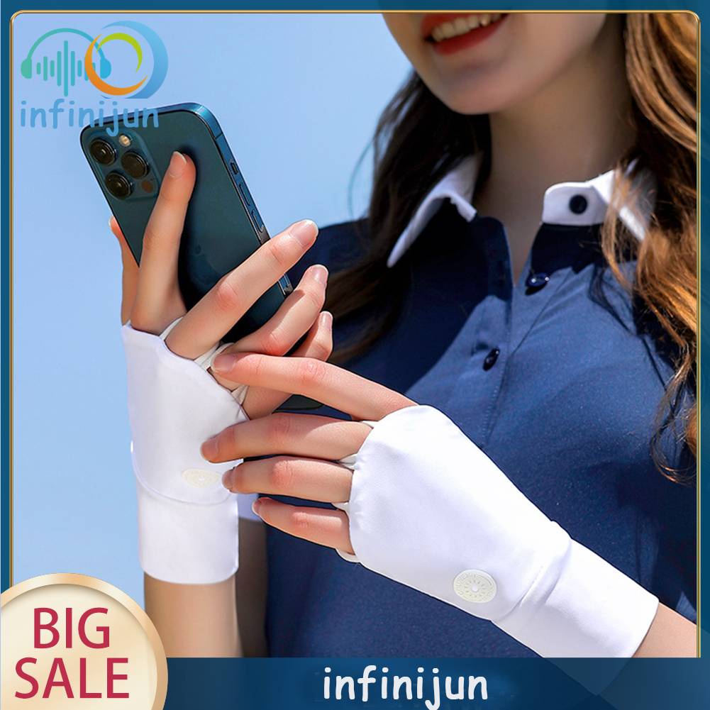 Găng Tay Hở Ngón Chống Nắng Khi Chơi Golf