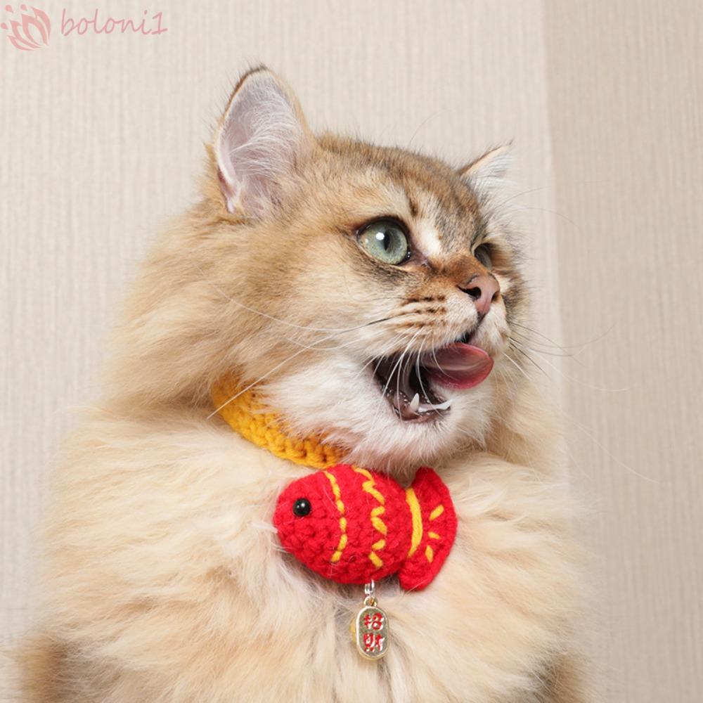 [COD] Yếm Đeo Cổ Mềm Mại Có Chuông Dễ Thương Sáng Tạo Có Thể Điều Chỉnh Cho