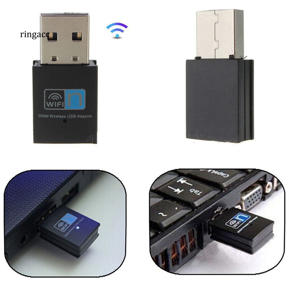 Usb Phát WiFi Không Dây 150 / 300Mbps Thẻ