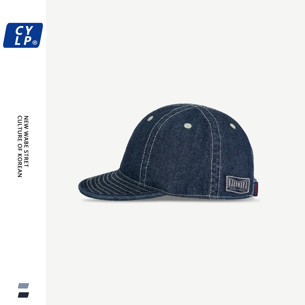 Mũ Lưỡi Trai Denim In Chữ Phong Cách Hiphop Thời Trang Cho Nam Nữ