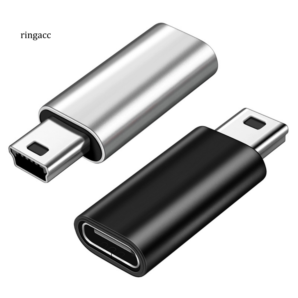 Dây Cáp Sạc Nhanh Chuyển Đổi Dữ Liệu Type-C Sang Mini USB Tốc Độ Cao Thông Dụng Tiết Kiệm Không Gian Cho Smartpho