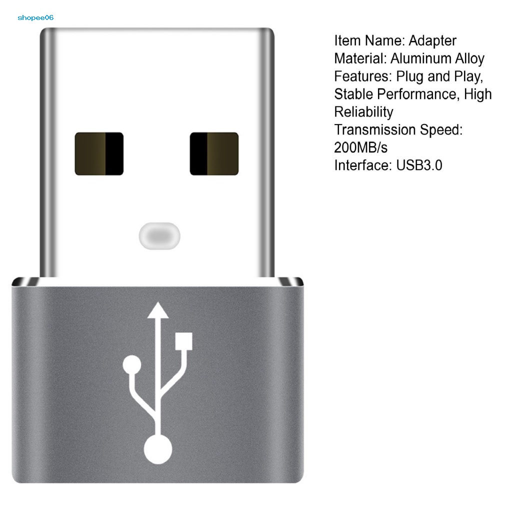 Cáp Dữ Liệu Tốc Độ Cao Chuyển Đổi USB 30 Sang Type-C OTG Cho Điện Thoại Di Động