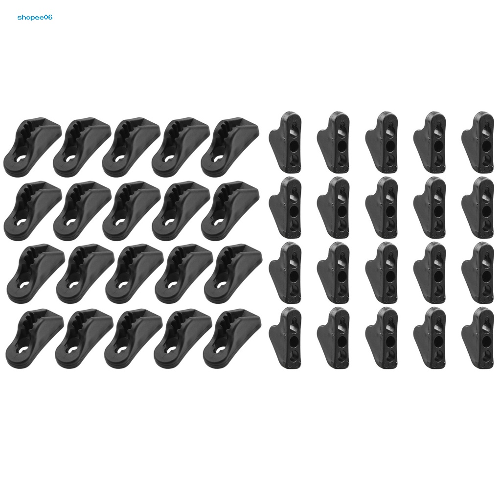 Set 20 Móc Khóa Dây Lều Hình Tam Giác Tiện Lợi