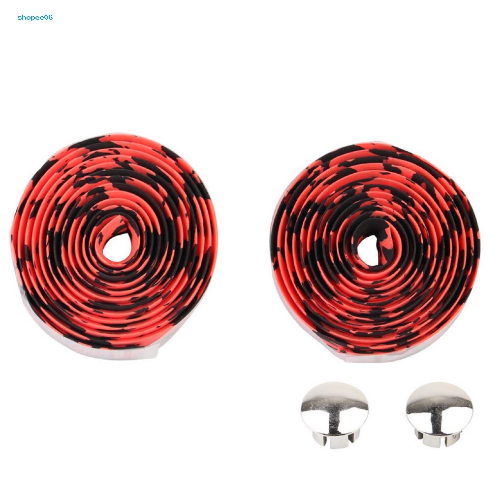 Set 2 Dây Đai Quấn Tay Lái Xe Đạp Chống Trượt Bằng Xốp