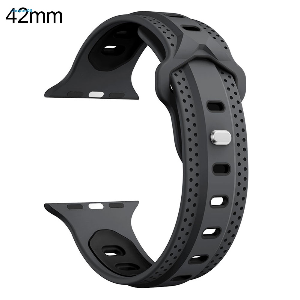 Dây Đeo Thay Thế Chất Liệu Silicon Màu Trơn Cho Fitbit Ionic