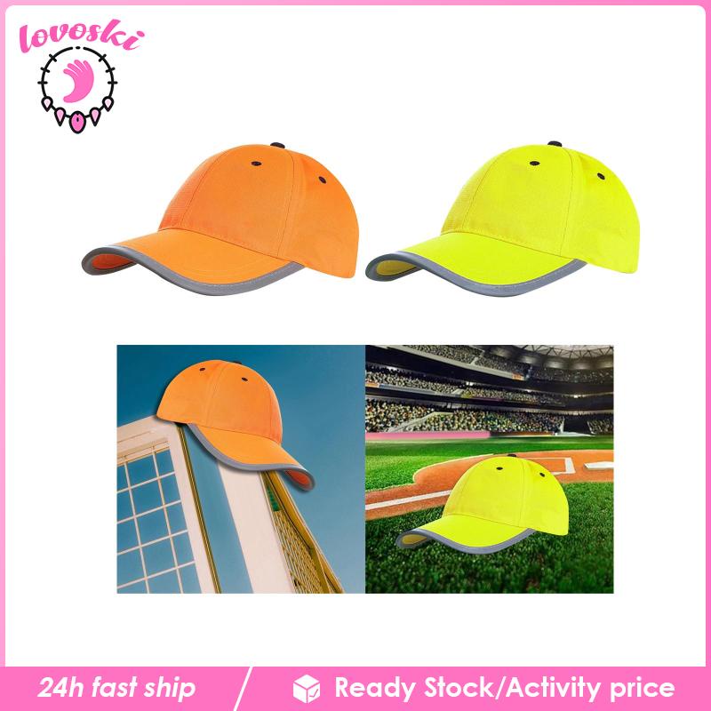 Mũ Bóng Chày Bảo Vệ An Toàn Màu Sắc Tươi Sáng Phản Quang