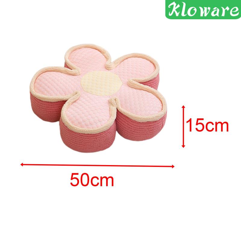 Đệm Tatami Gối tựa lưng trang trí hình bông hoa, Lót Ghế Ngồi Thoải Mái Bền Bỉ trang trí nhà cửa