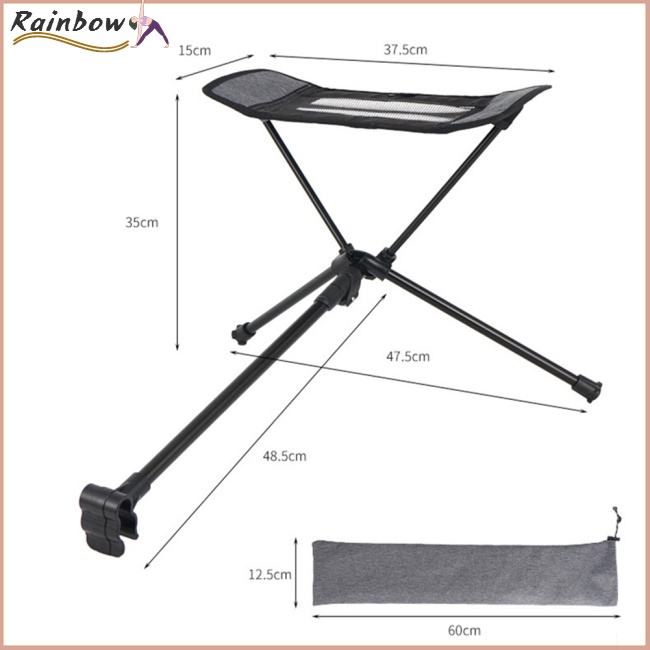 Ghế Gác Chân Có Thể Gấp Gọn Tiện Dụng Khi Đi Câu Cá / Cắm Trại
