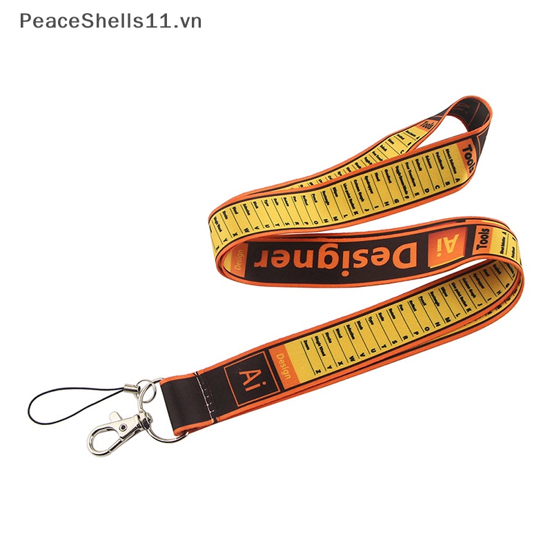Dây Đeo Cổ Gắn Móc Khóa / Điện Thoại Họa Tiết Hoạt Hình Dễ Thương