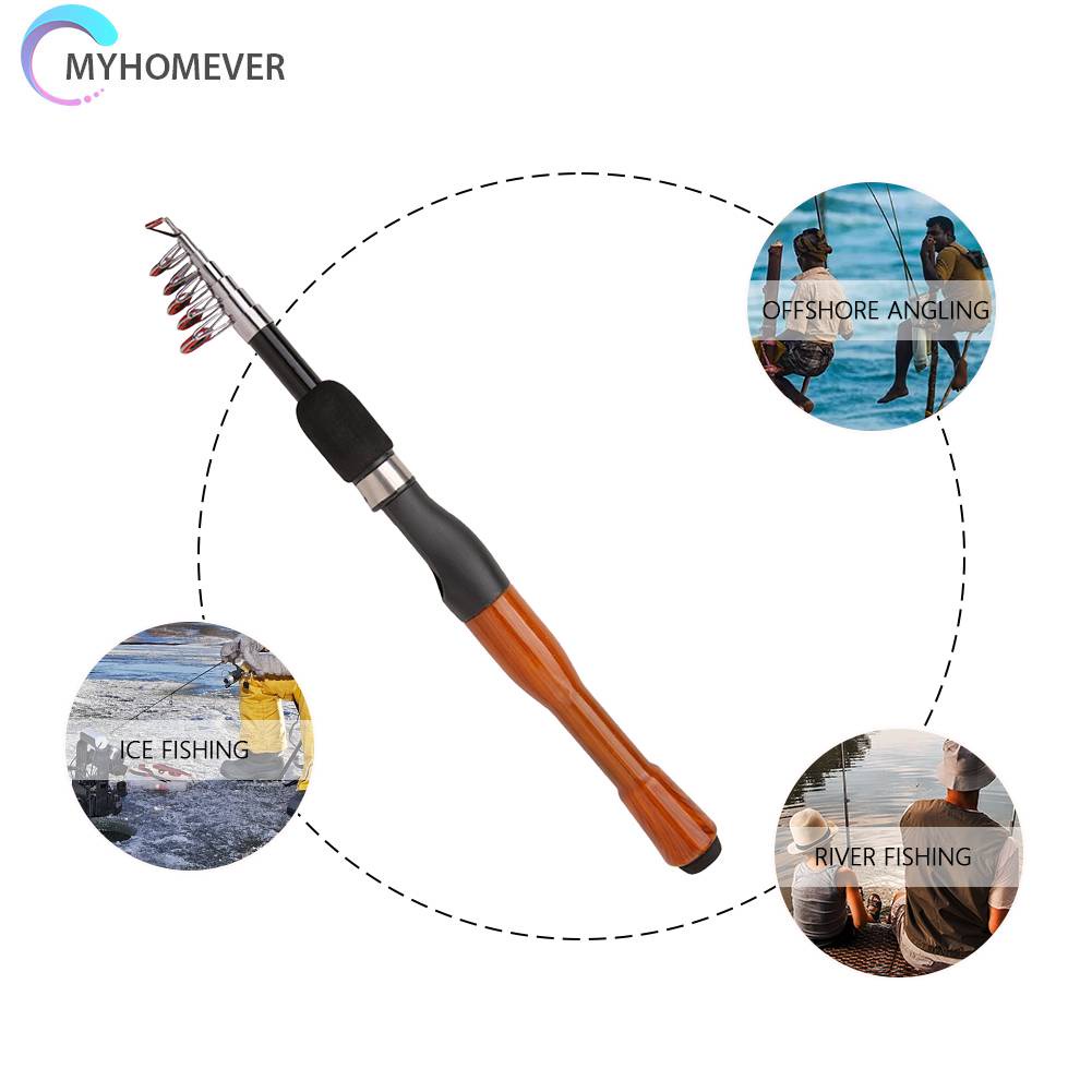 Cần Câu Cá Bằng Carbon 1.3M / 1.6m / 1.8M Cao Cấp