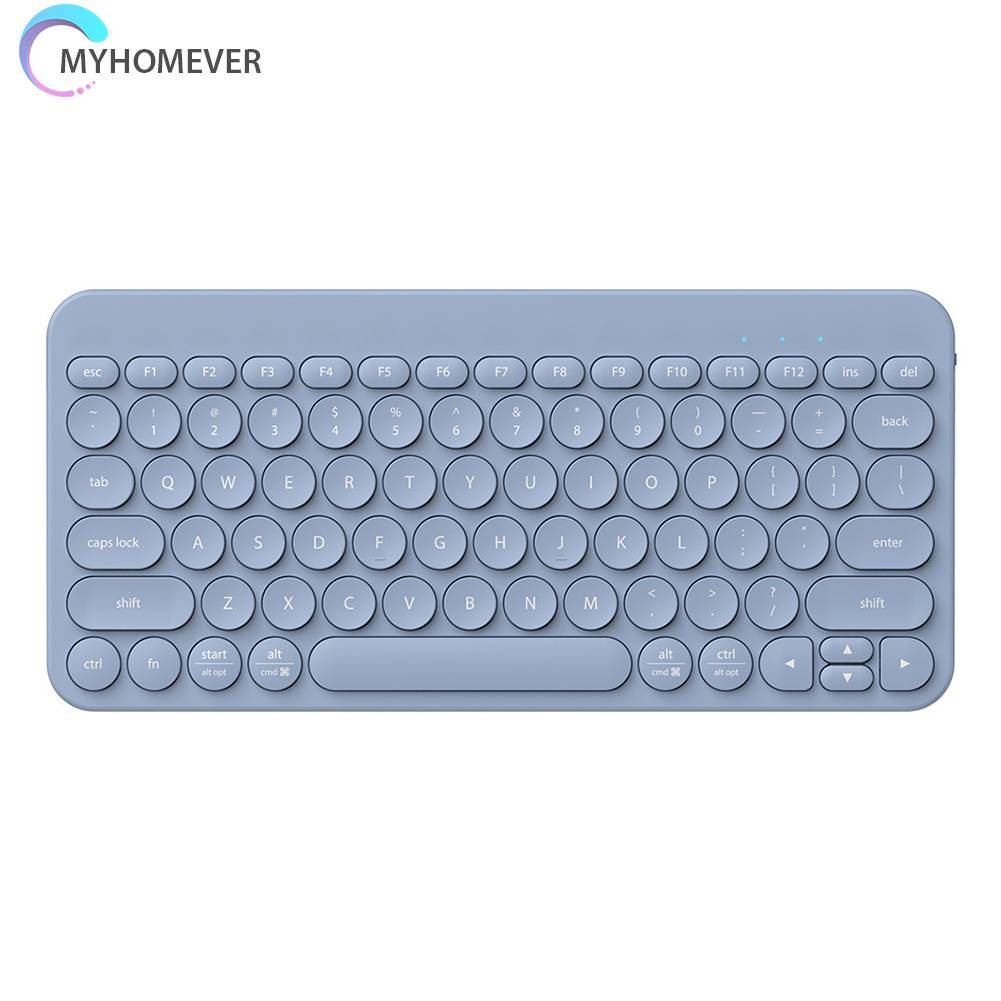 Bàn Phím Bluetooth 2.4G BT5.0 Không Dây RF702 Phong Cách Punk