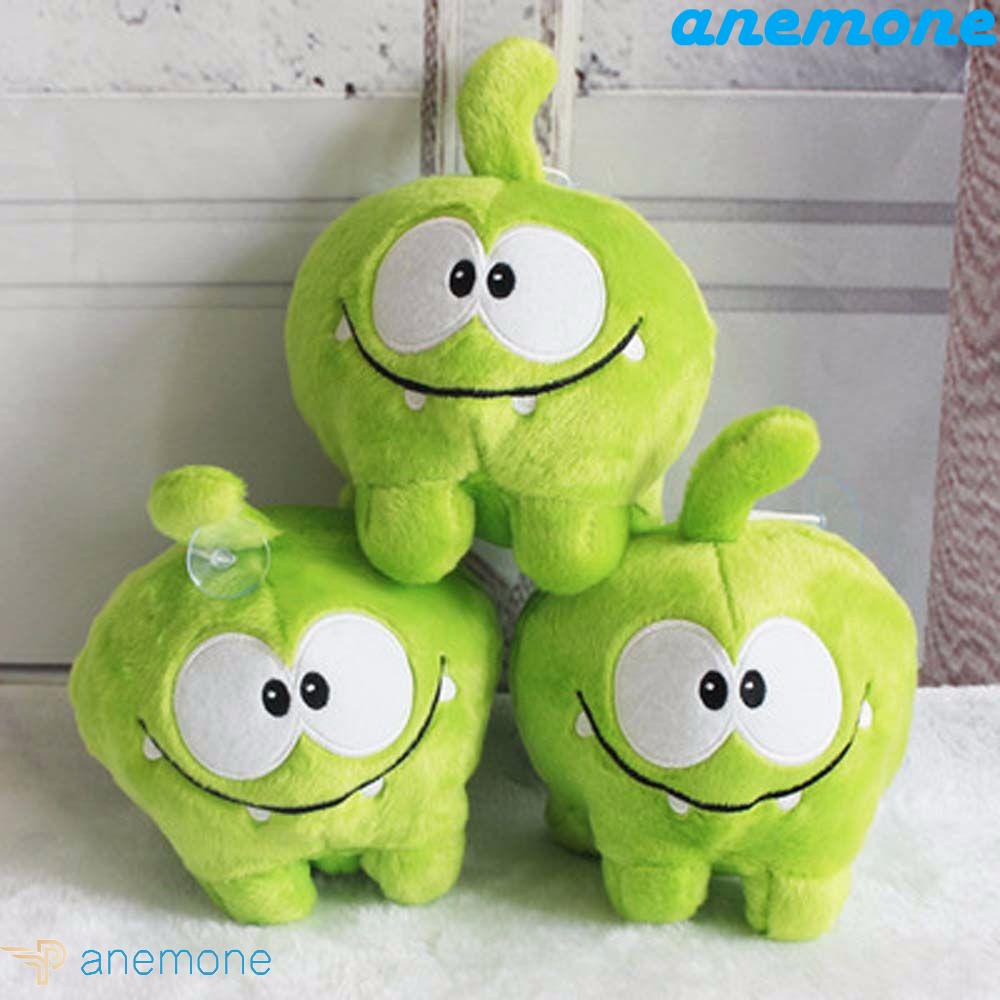 ANEMONE Chú Ếch Nhồi Bông Mềm Mại Màu Xanh Lá Cây