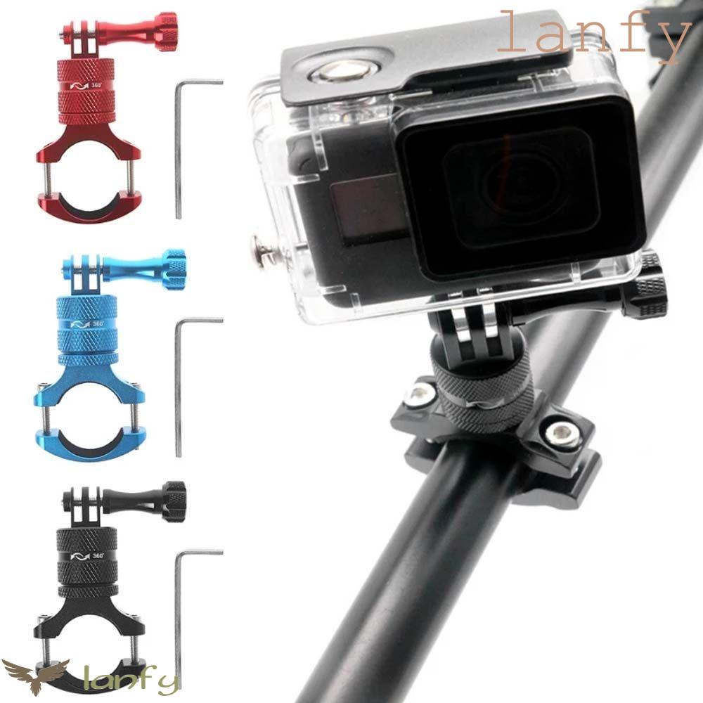 LANFY GOPRO Giá Đỡ Điện Thoại Gắn Tay Lái Xe Đạp Có Thể Xoay 360 Độ