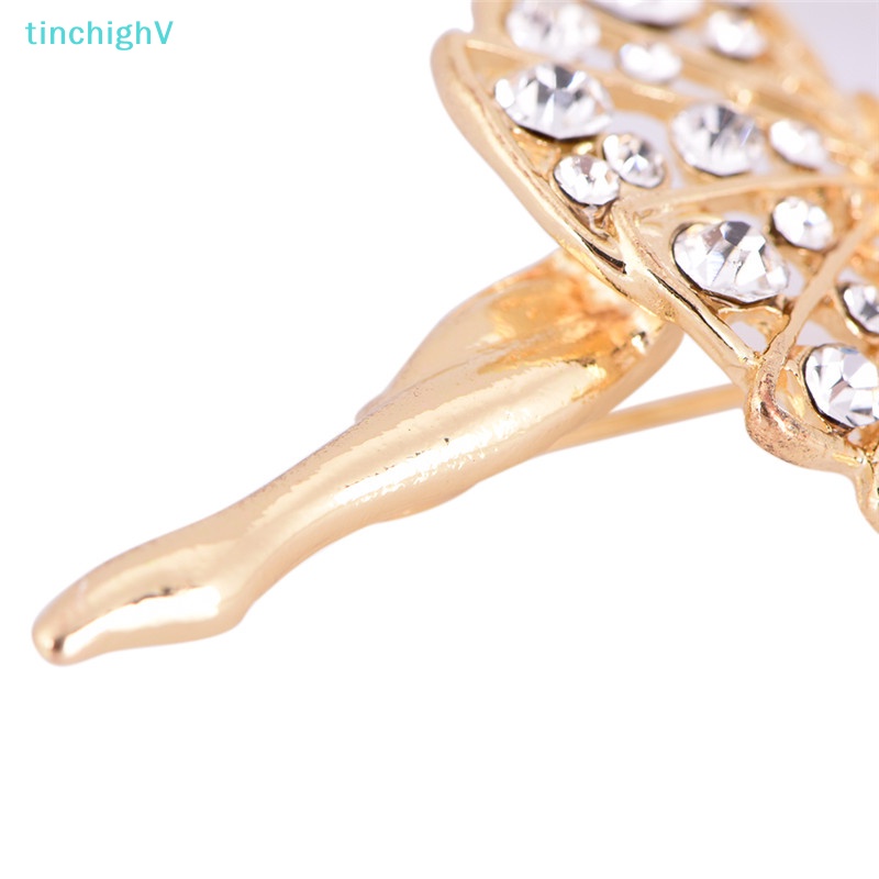 [TinchighV] Ghim Cài Áo Hình Vũ Công Ballet Đính Kim Cương Giả Cho Cô Dâu [Mới]